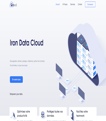 Image site internet Iron Data Cloud - Monaco