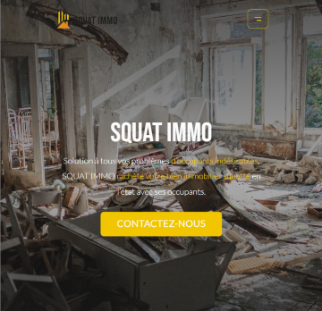 Image site internet Squat immo